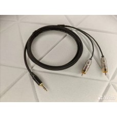 086-MVY-P26  Jack 3,5 стерео  <=> 2 RCA  Mr.Cable Vulcan P26